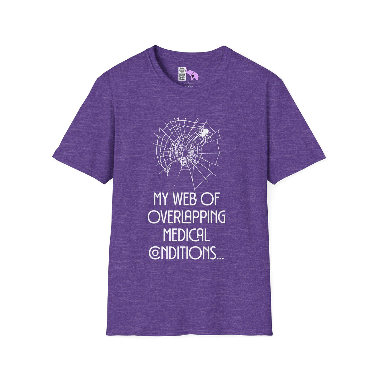 My Web of Overlapping Medical Conditions Adult T-shirt