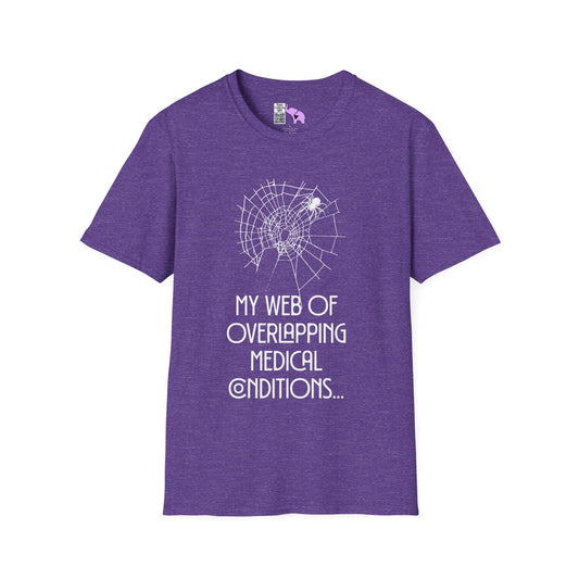 My Web of Overlapping Medical Conditions Adult T-shirt