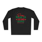 Dear Santa Just Bring Wine Adult Long Sleeve Tee