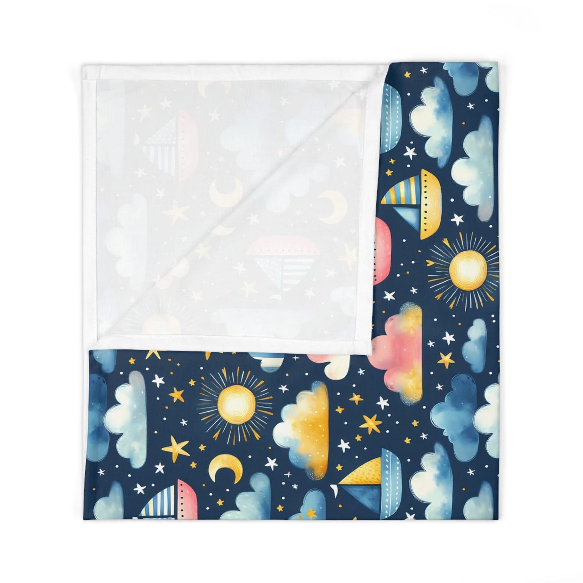 Night Sail Dreams Baby Swaddle Blanket