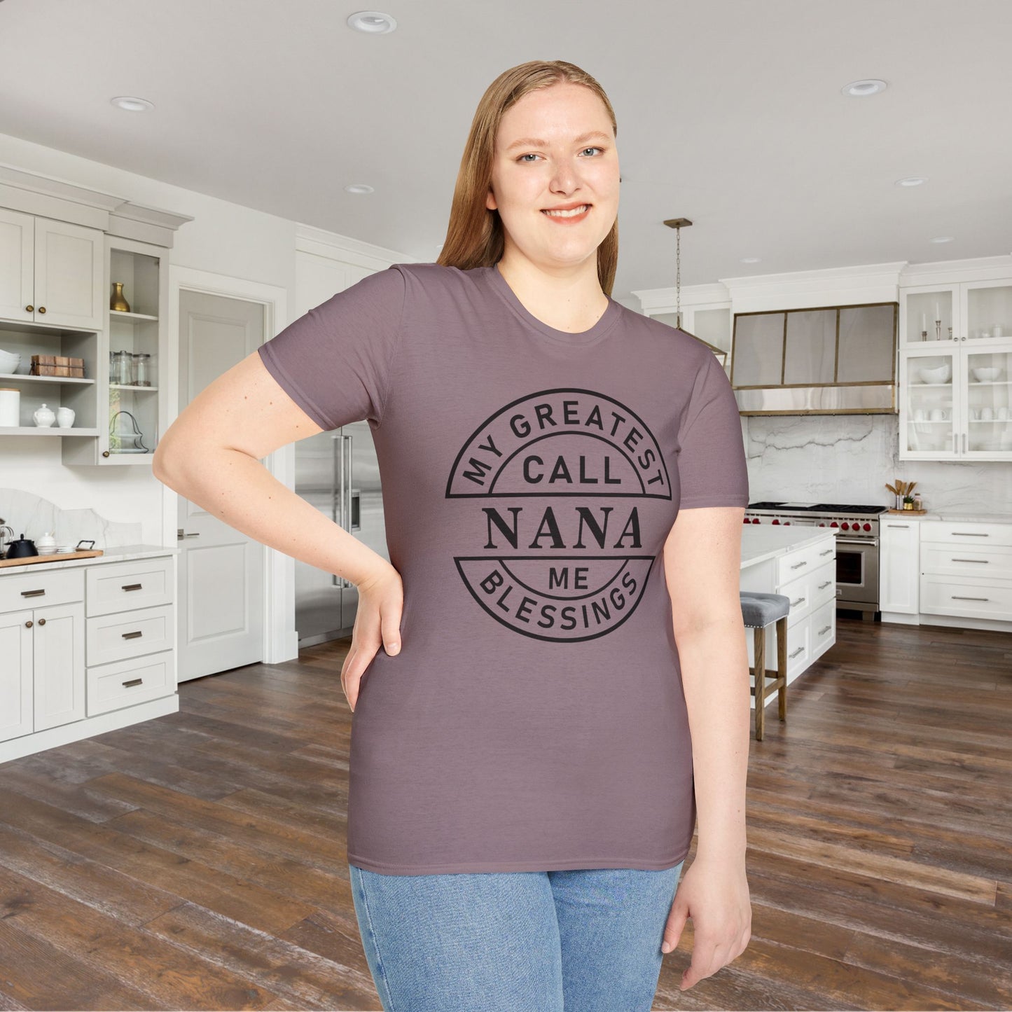 My Greatest Blessings Call Me Nana Adult T-shirt