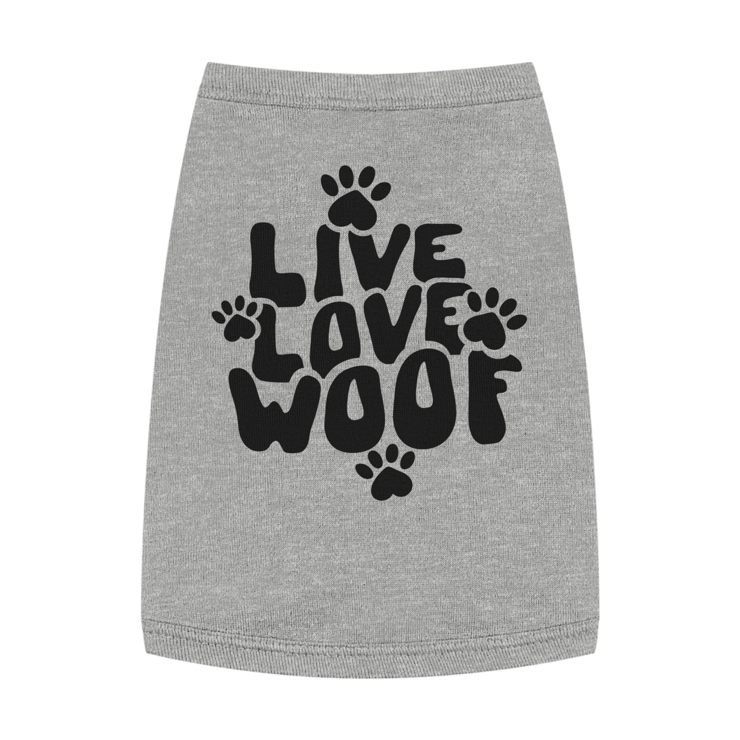 Live Love Woof Pet Tank Top