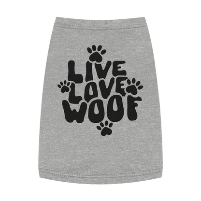 Live Love Woof Pet Tank Top