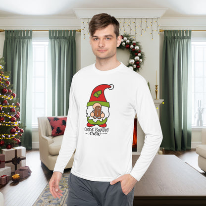 Cookie Baking Crew Gnome Adult Long Sleeve Tee