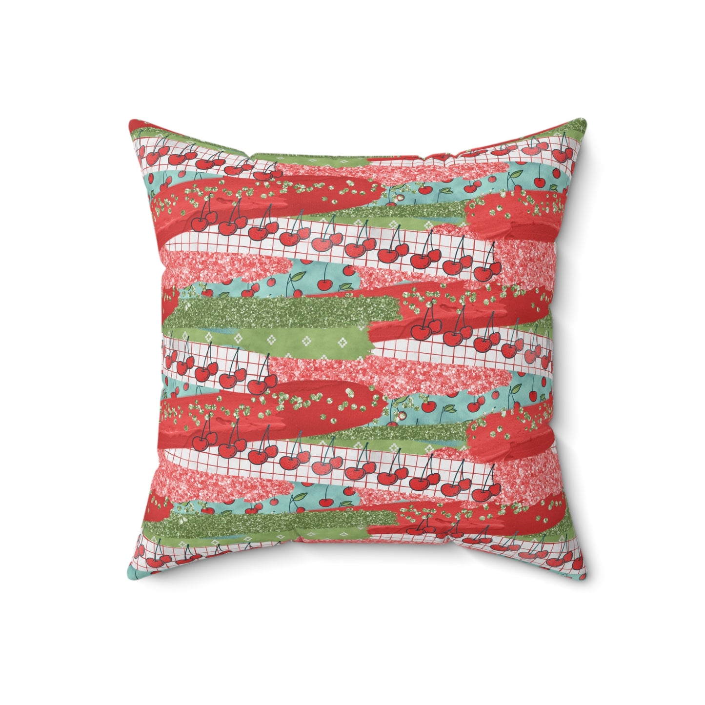 Cherry Lane Throw Pillow