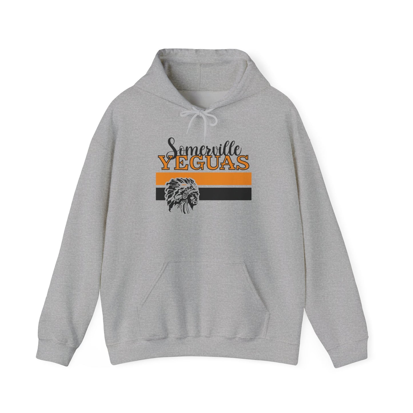 Somerville Yeguas w/Mascot Adult Heavy Blend™ Hooded Sweatshirt