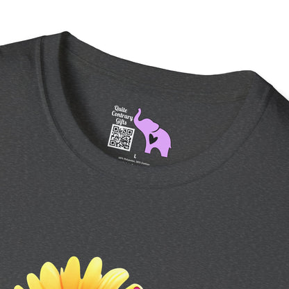 Cool Sunflower Kitten 2 Adult T-shirt