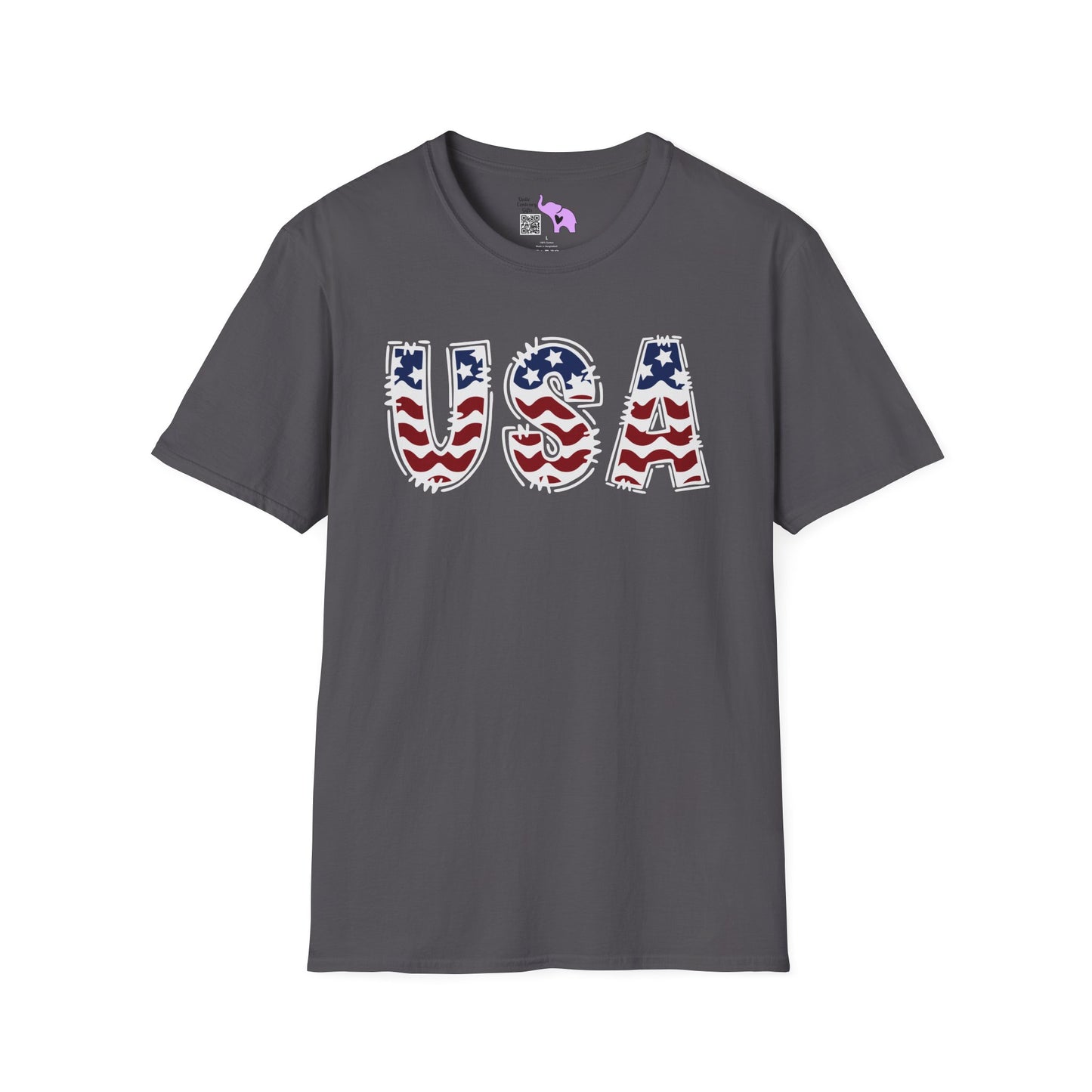 USA in Style Adult T-shirt