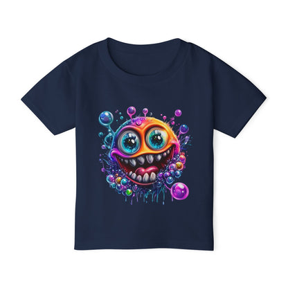 Bubbly Monster Heavy Cotton™ Toddler T-shirt