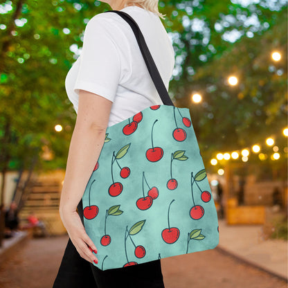 Cherry Jubilee Canvas Tote Bag