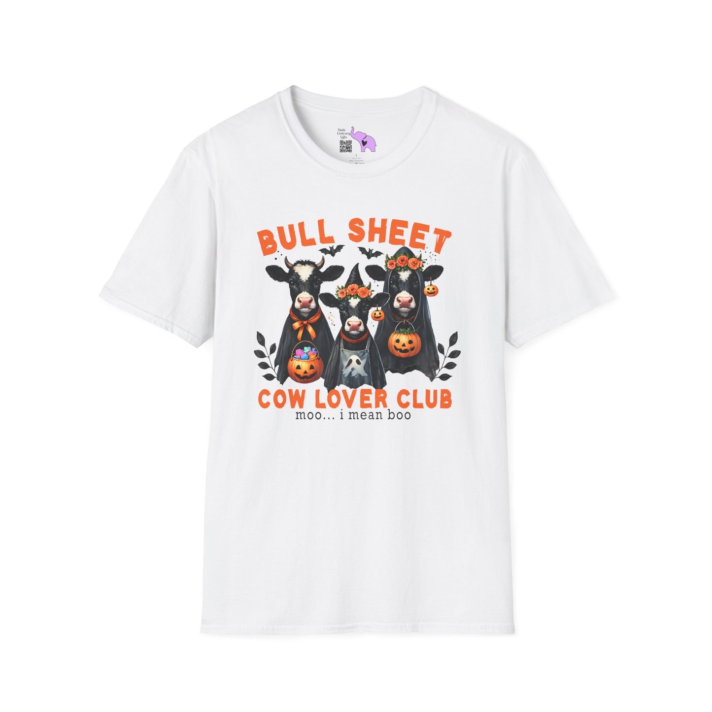 Bull Sheet Cow Lover Club(2) Adult T-shirt