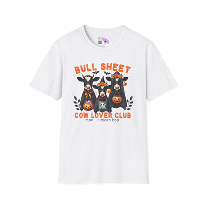 Bull Sheet Cow Lover Club(2) Adult T-shirt