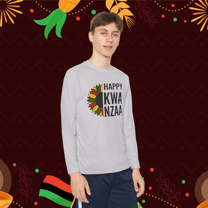 Happy Kwanzaa (Sunflower) Youth Long Sleeve Tee