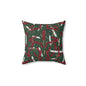 Holiday Brushstrokes Throw Pillow