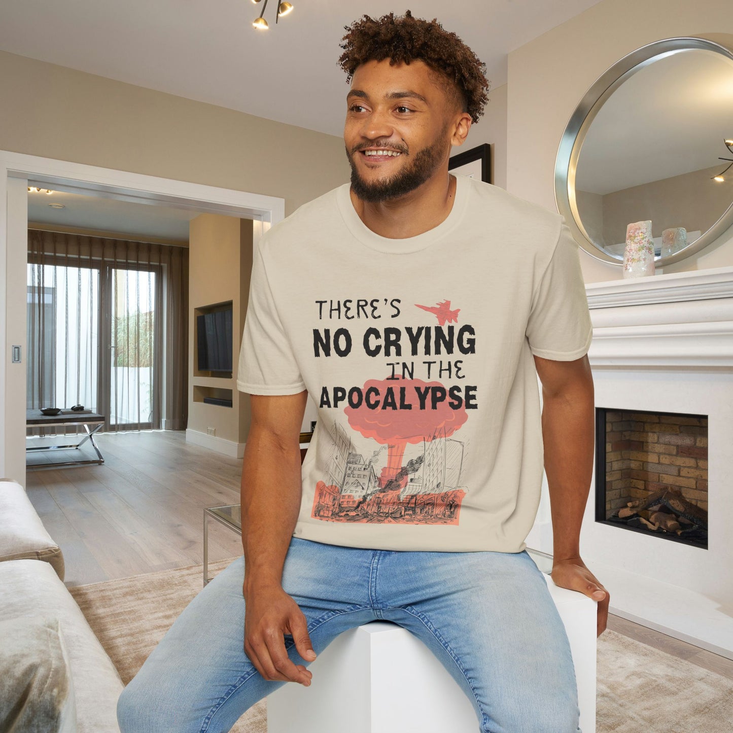 There's No Crying in the Apocalypse Adult T-shirt