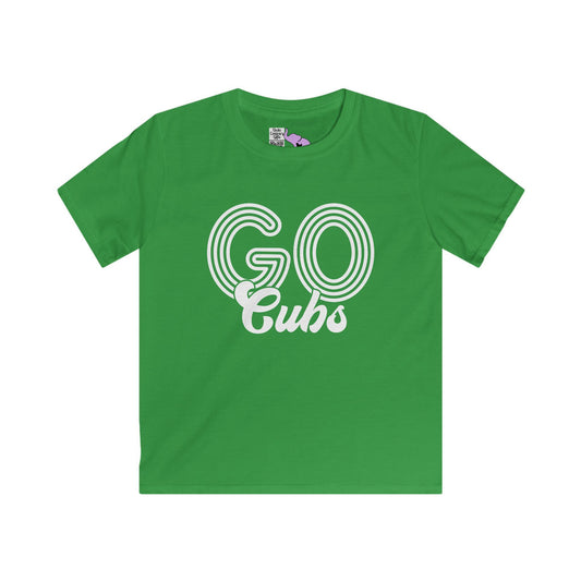 Go Cubs Youth Softstyle Tee
