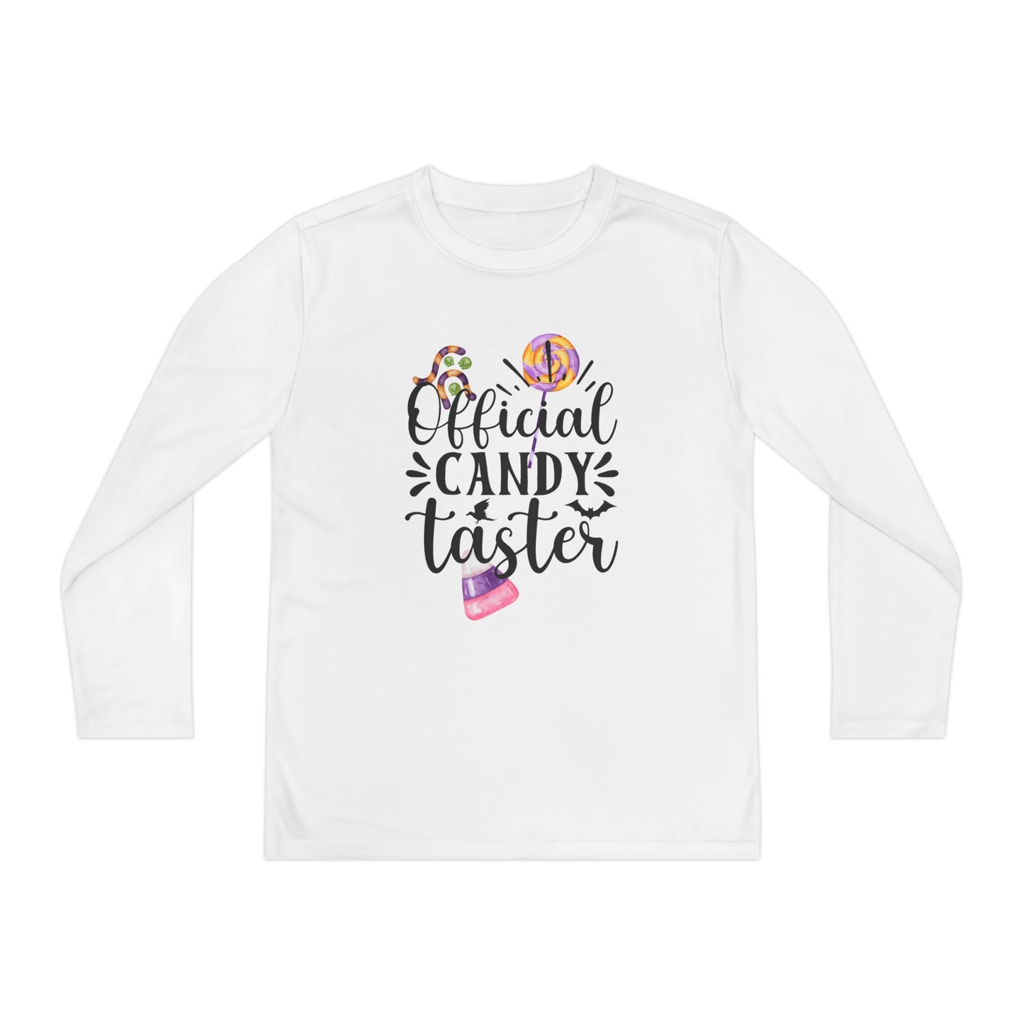 Official Candy Taster Youth Long Sleeve Tee
