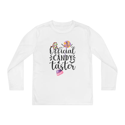 Official Candy Taster Youth Long Sleeve Tee