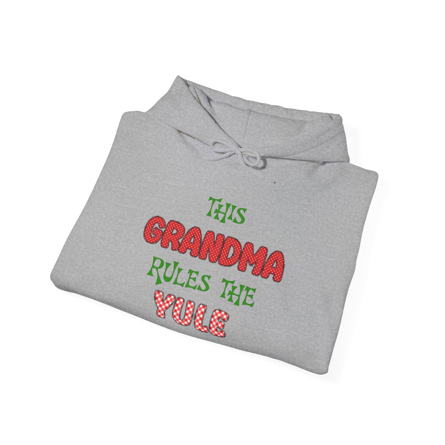 This Grandma Rules The Yule Adult Heavy Blend™ Hoodie