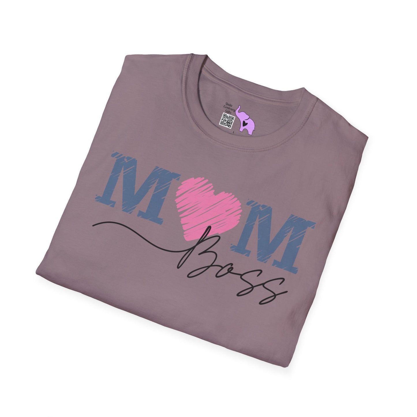 Mom Boss Adult T-shirt