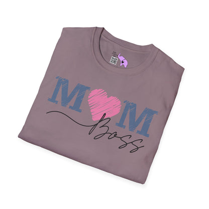 Mom Boss Adult T-shirt