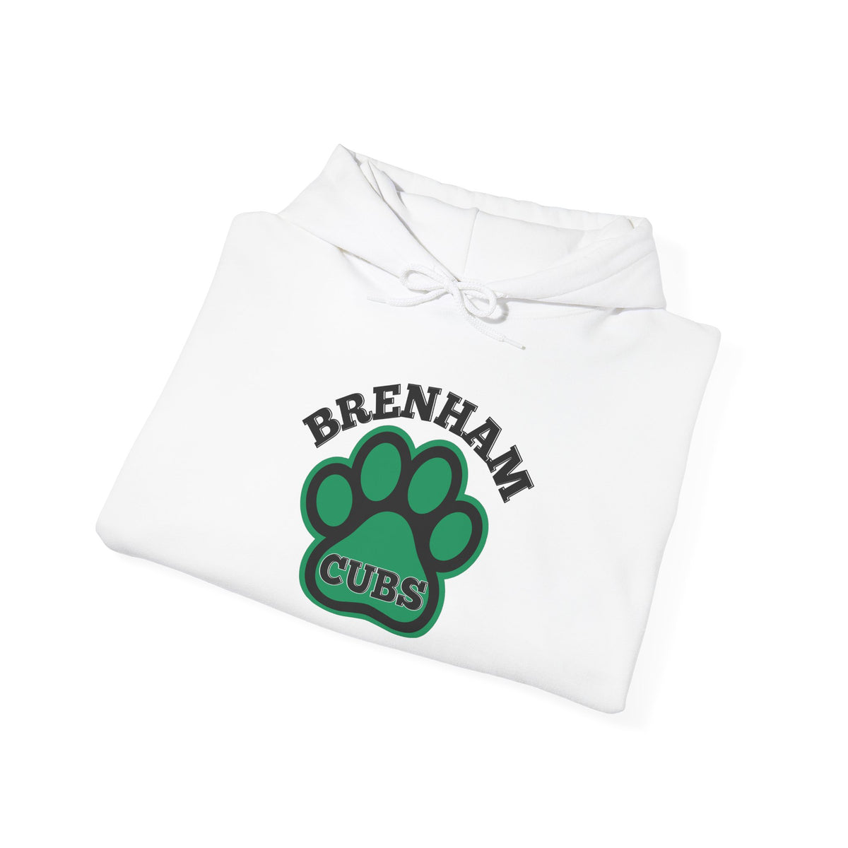 Brenham Paw Pride Adult Heavy Blend™ Hooded Sweatshirt