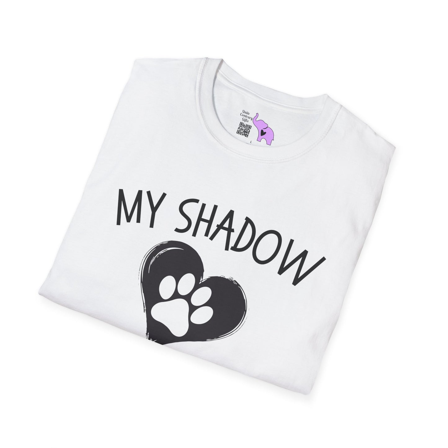 My Shadow Has Four Legs and a Tail Adult T-shirt
