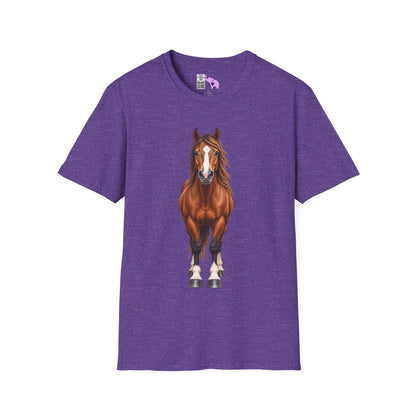 ""Front to Back Horse Lover Adult T-shirt