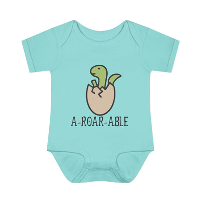 A-Roar-Able Baby Rib Bodysuit