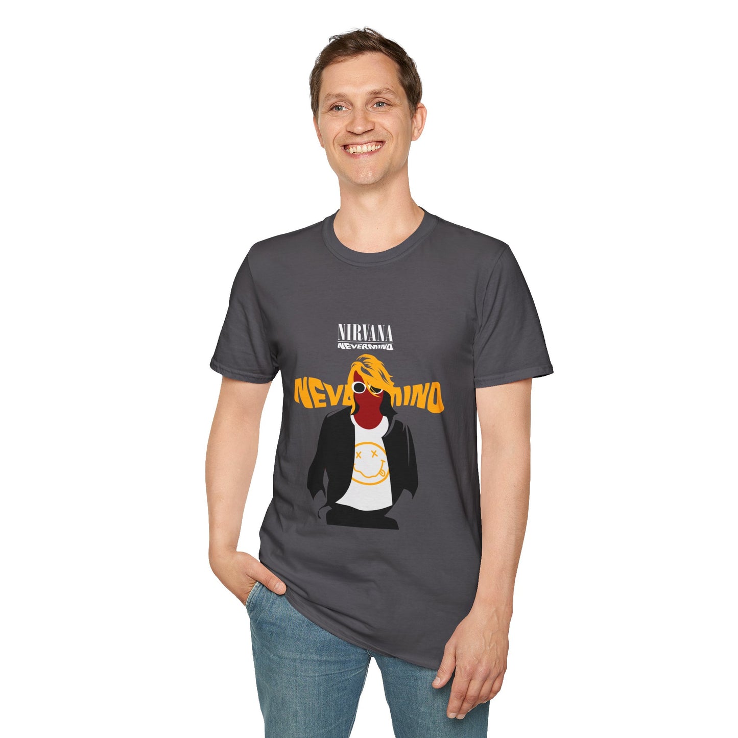 Nirvana Kurt Cobain Nevermind T-shirt