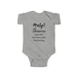 Help! Call Grandma Infant Fine Jersey Bodysuit