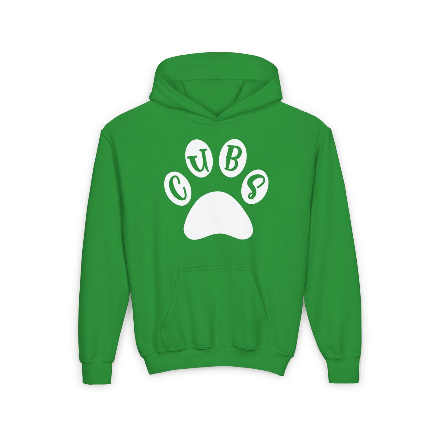 Brenham Cub Tracks Youth Heavy Blend Hoodie