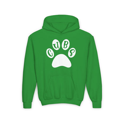 Brenham Cub Tracks Youth Heavy Blend Hoodie