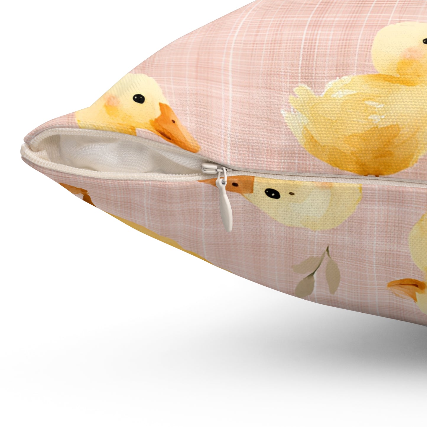Ducky Daydream Throw Pillow
