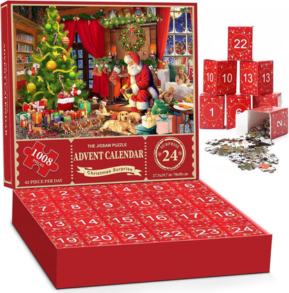 24 Day Christmas Advent Calendar Puzzle