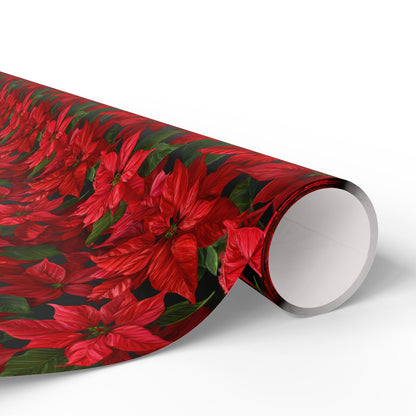 Crimson Noel Wrapping Paper