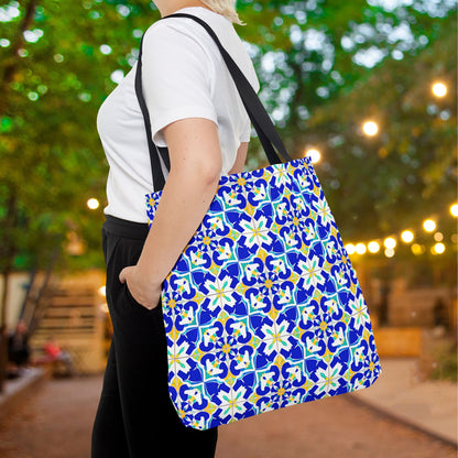 Blue Horizon Canvas Tote Bag