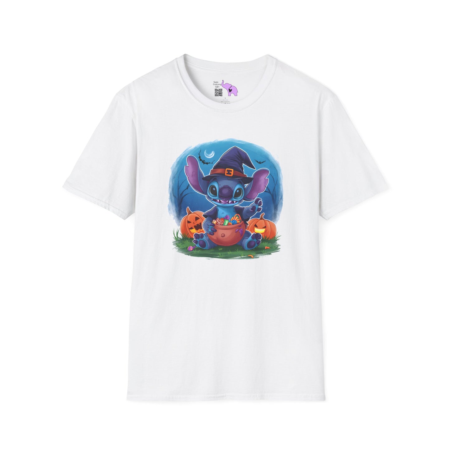 Halloween Stitch Adult T-shirt
