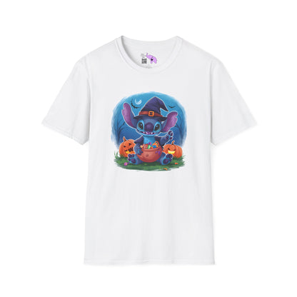 Halloween Stitch Adult T-shirt