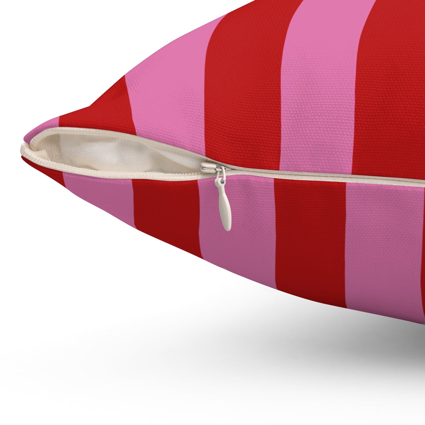 Be Mine Stripes Throw Pillow