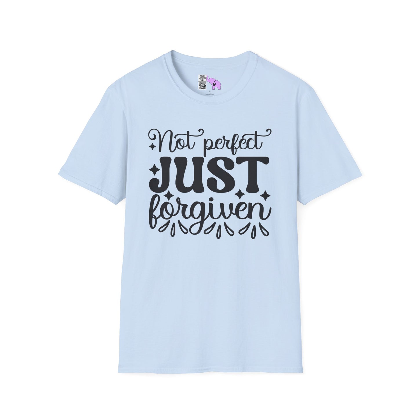 Not Perfect Just Forgiven Adult T-shirt