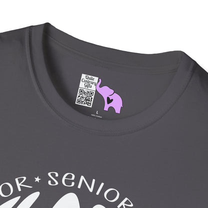 Round Senior Class of 2027 Adult T-shirt