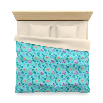 Jellyfish Daydreams Microfiber Duvet Cover