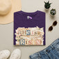 He Is Risen (Lace Collage) Adult T-shirt