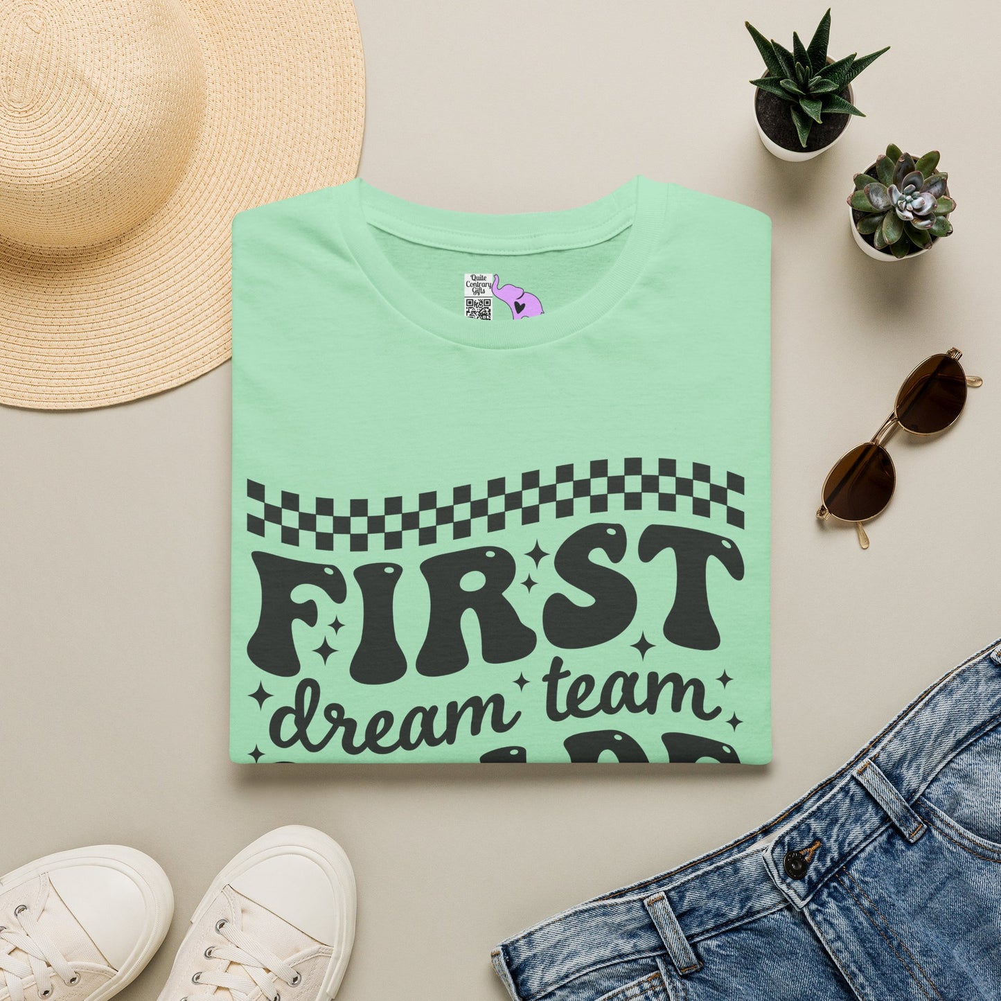 First Grade Dream Team Adult T-shirt