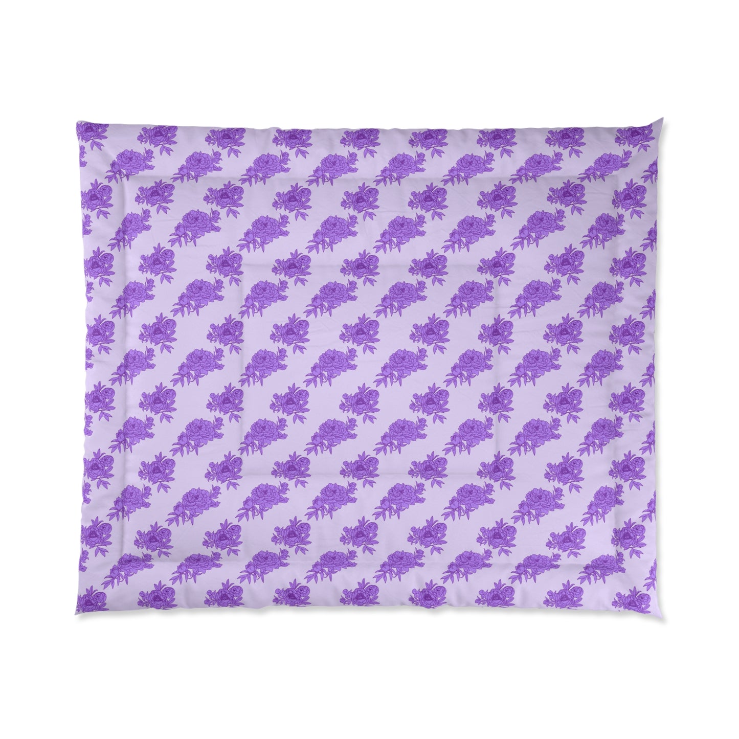 Royal Orchid Peonies Basic Bedding Set
