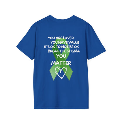 You Matter Mental Health Awareness Adult T-shirt
