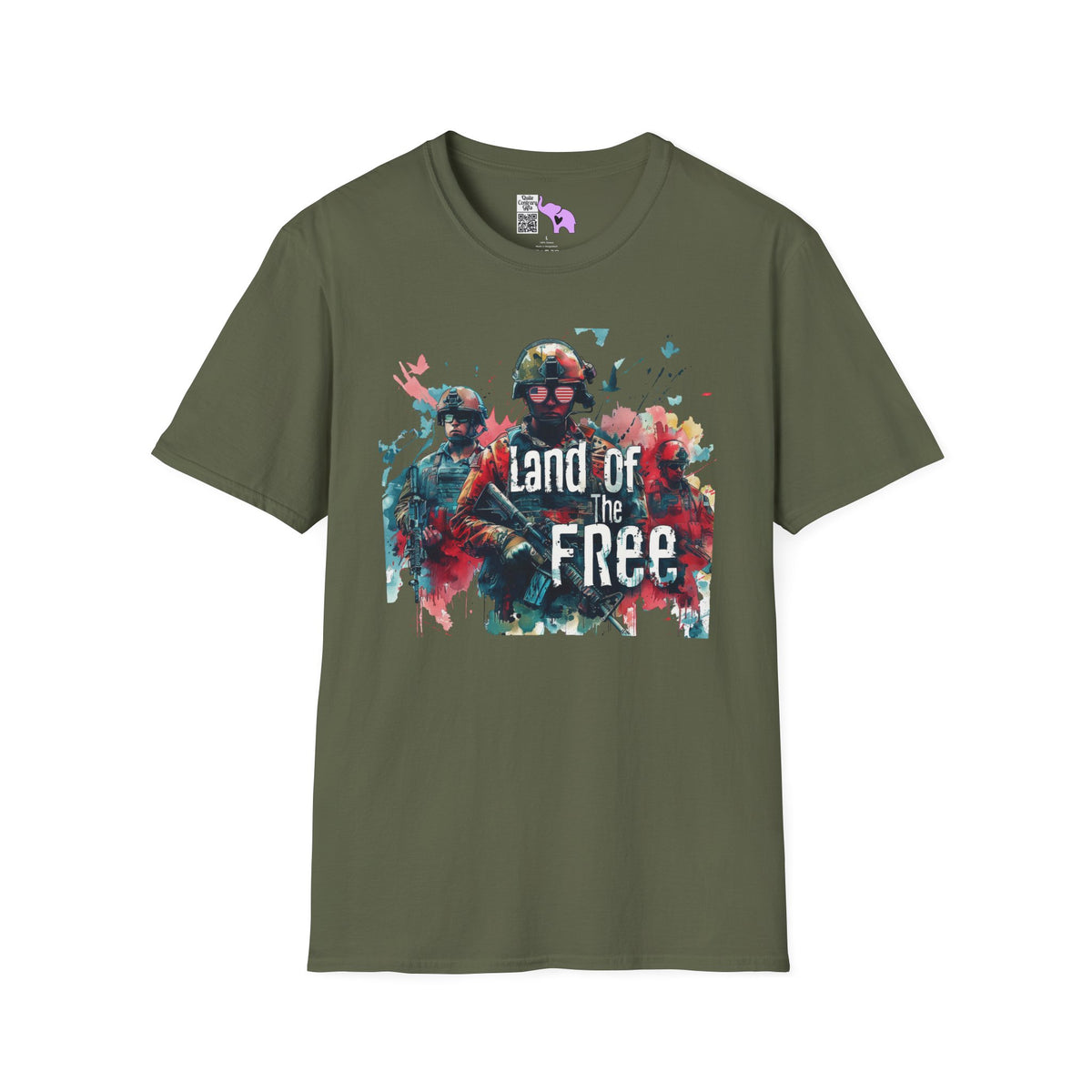 Land of the Free Adult T-shirt