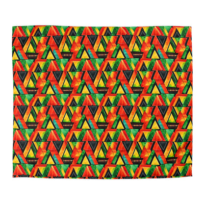 Abundance Vibes Microfiber Duvet Cover