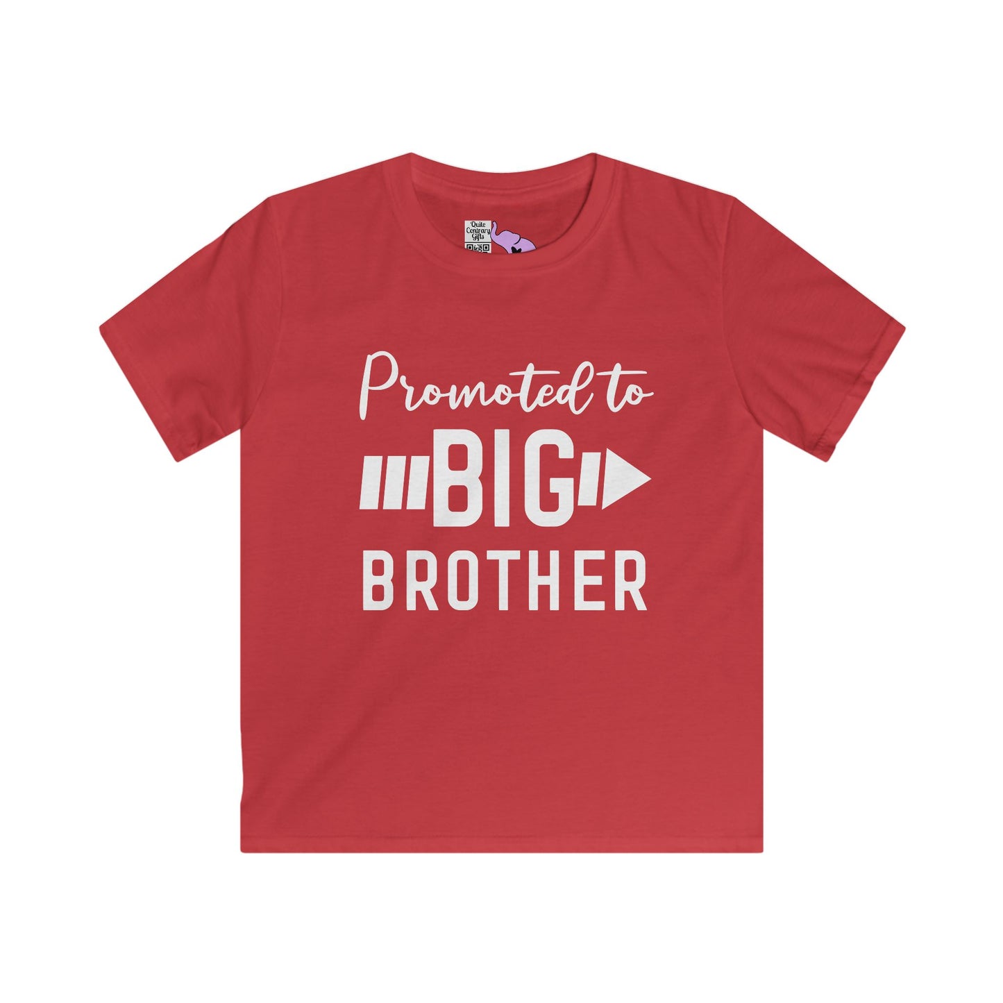 Promoted To Big Brother (Arrow) Youth Softstyle Tee